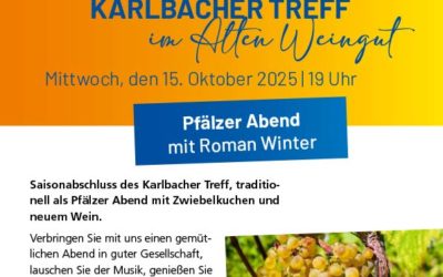 4. Karlbacher Treff | 15.10.25