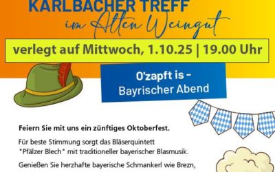 3. Karlbacher Treff | 1.10.25